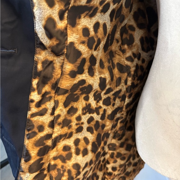 Laundry By Shelli Segal Blue Trench Coat size L - Picture 14 of 16